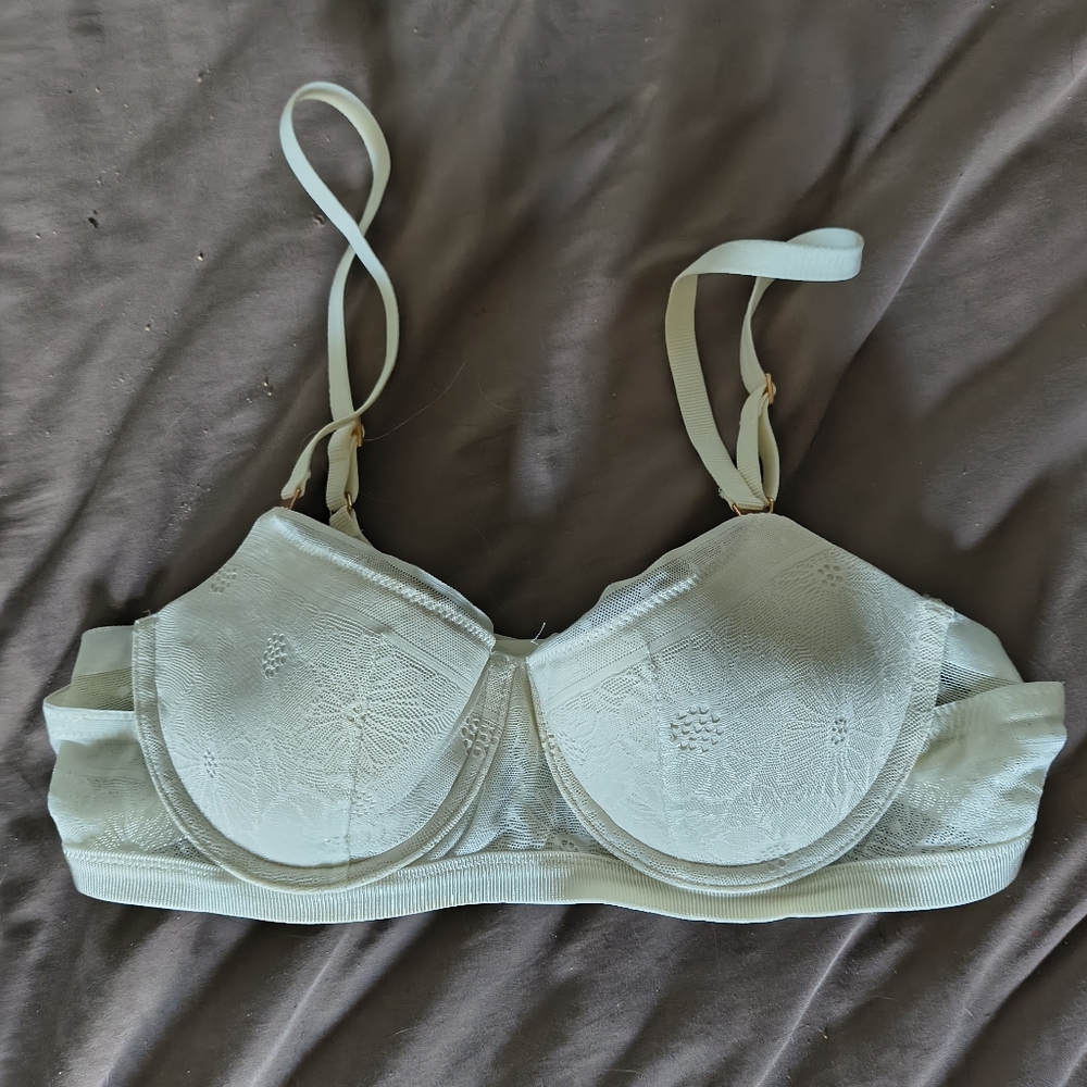 Aerie Ivory Balconette Bra